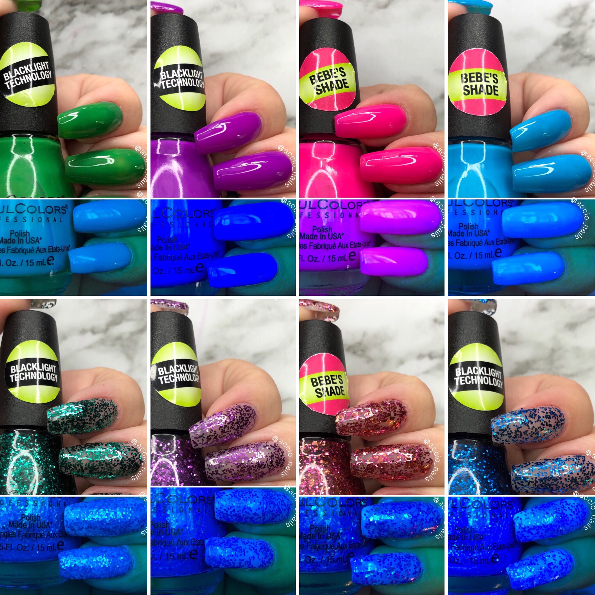 Sinful Colors Wicked Neon collection 